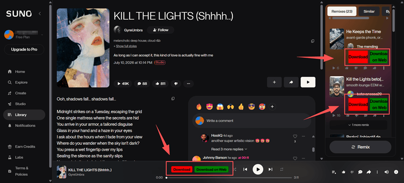 Suno Downloader Browser Extension