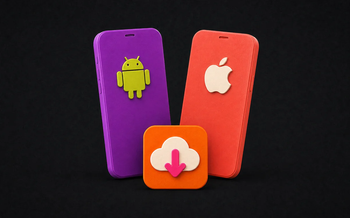 Mobile devices and music files for saving Suno songs on iPhone and Android